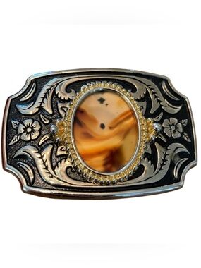 Montana Agate Belt Buckle